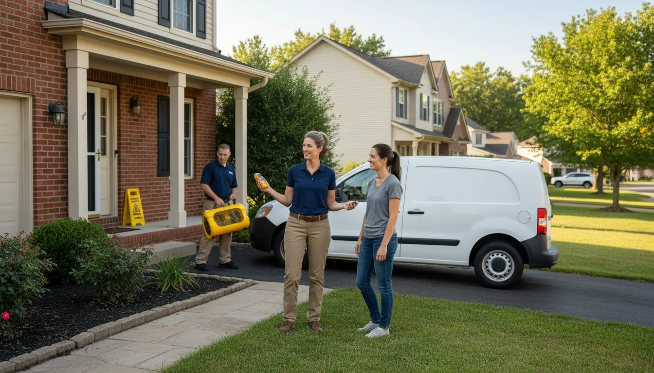 Residential water damage restoration in Shelby, NE